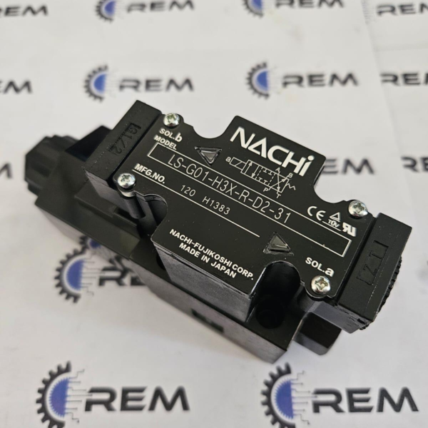 SOLENOID VALVE - ELETTROVALVOLA NACHI LS-G01-H3X-R-D2-31 (24V)